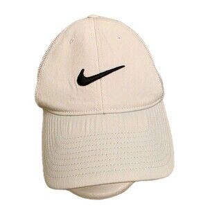 Nike Golf Flex Fit Baseball Hat Cap Embroidered Vr 20xi White Mesh Adult LG/XL